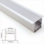 A017N Series 35x35mm LED Strip Channel - 35*35mm Recessed Led Aluminum Profile For Floor